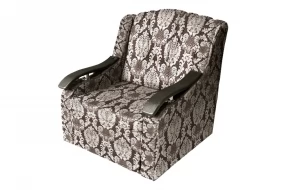 Кресло-кровать Виктория (выкатное) с декором Вензель (велюр)