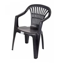Кресло пластик черное 54х80 см 042709820